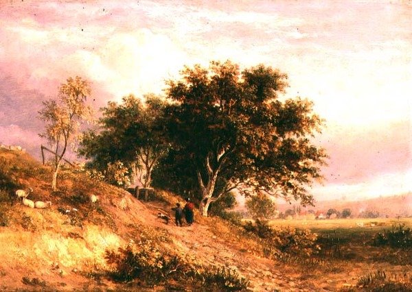 Englische ländliche Landschaft von Samuel David Colkett