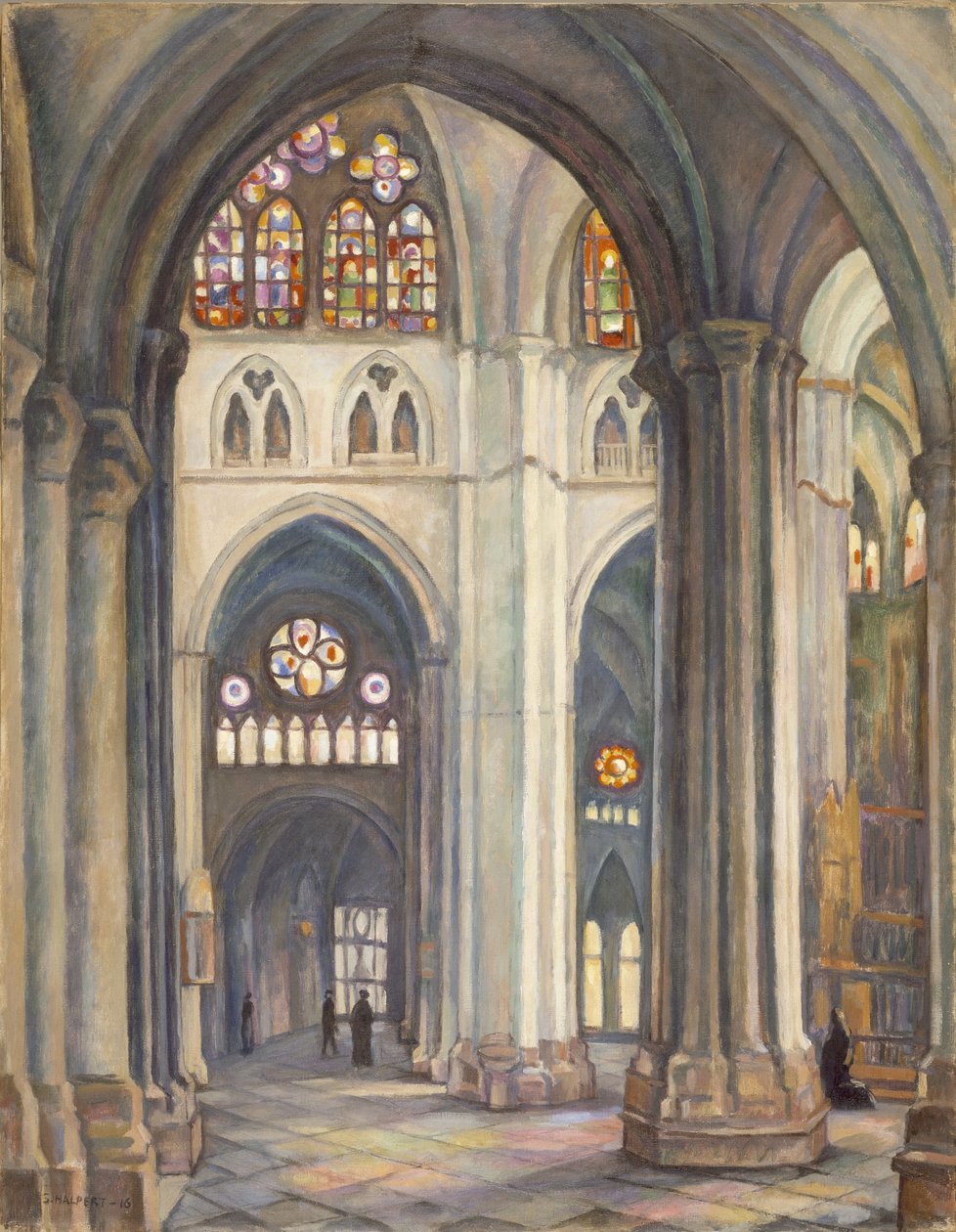 Kathedrale von Toledo von Samuel Halpert