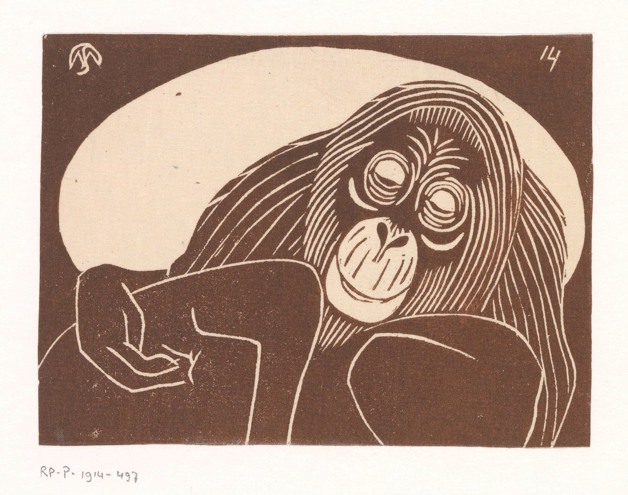 Orang-Utan von Samuel Jessurun de Mesquita