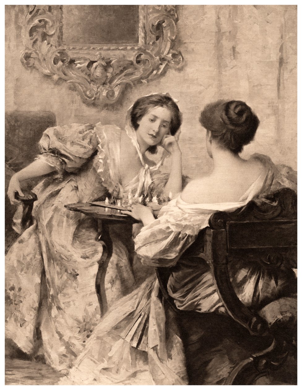 Die Schachspieler, 1903 von Samuel Melton Fisher