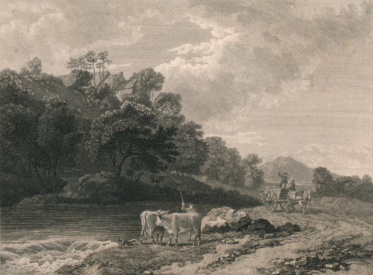 Blick nahe Dalton, 1785 von Samuel Middiman