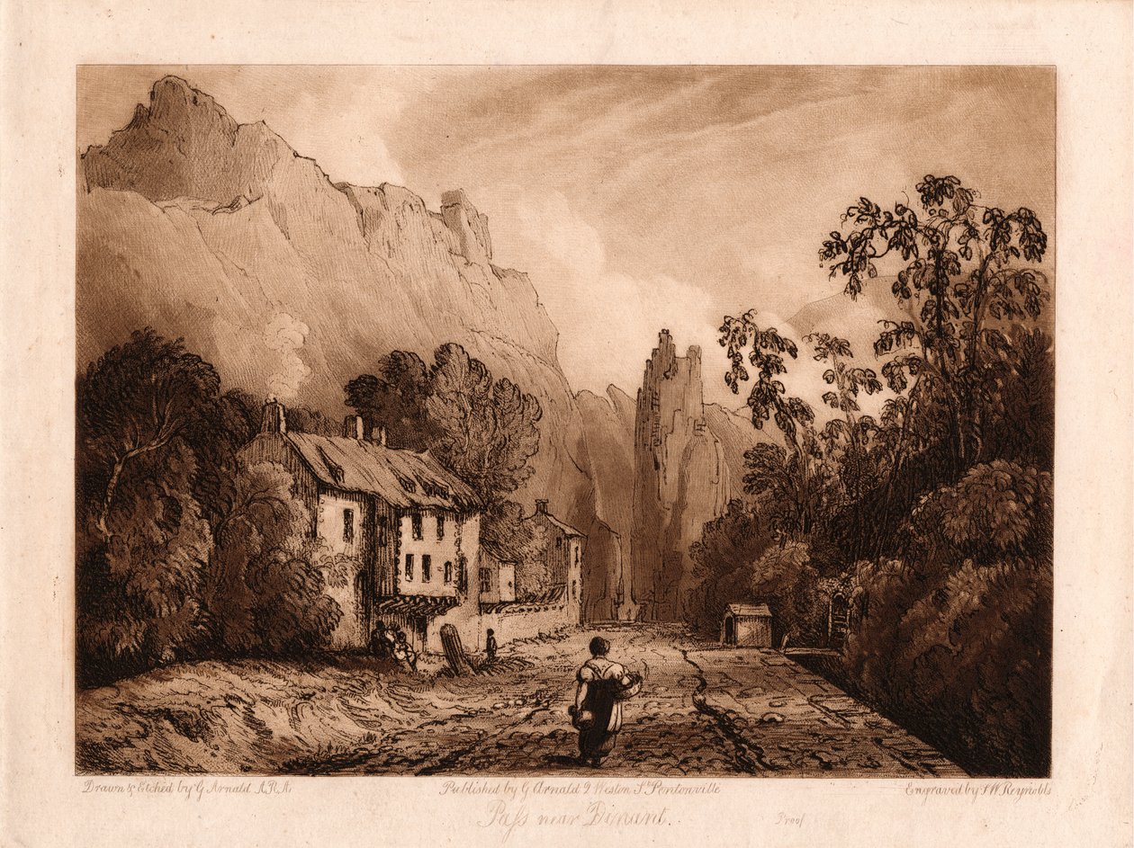 Pass bei Dinant von Samuel William Reynolds