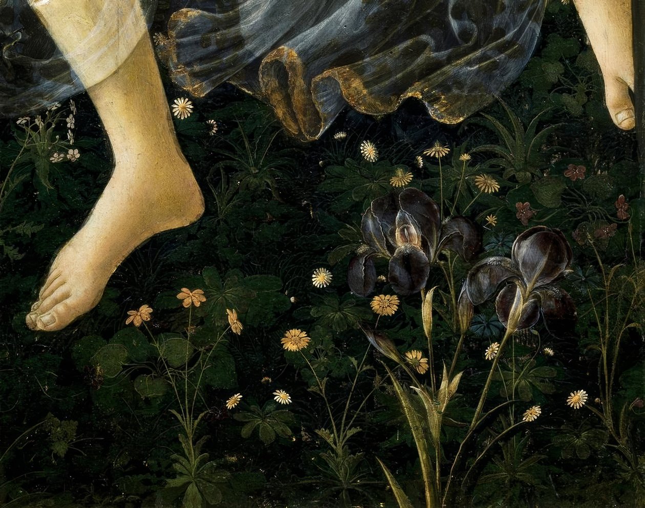 Der Frühling von Sandro Botticelli