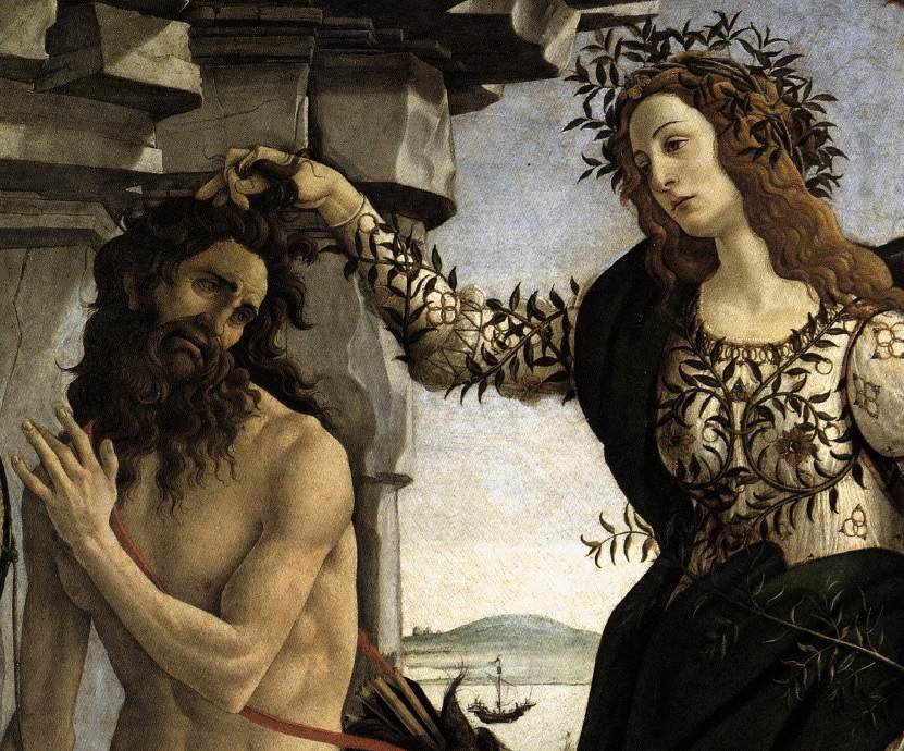 Pallas und der Zentaur von Sandro Botticelli