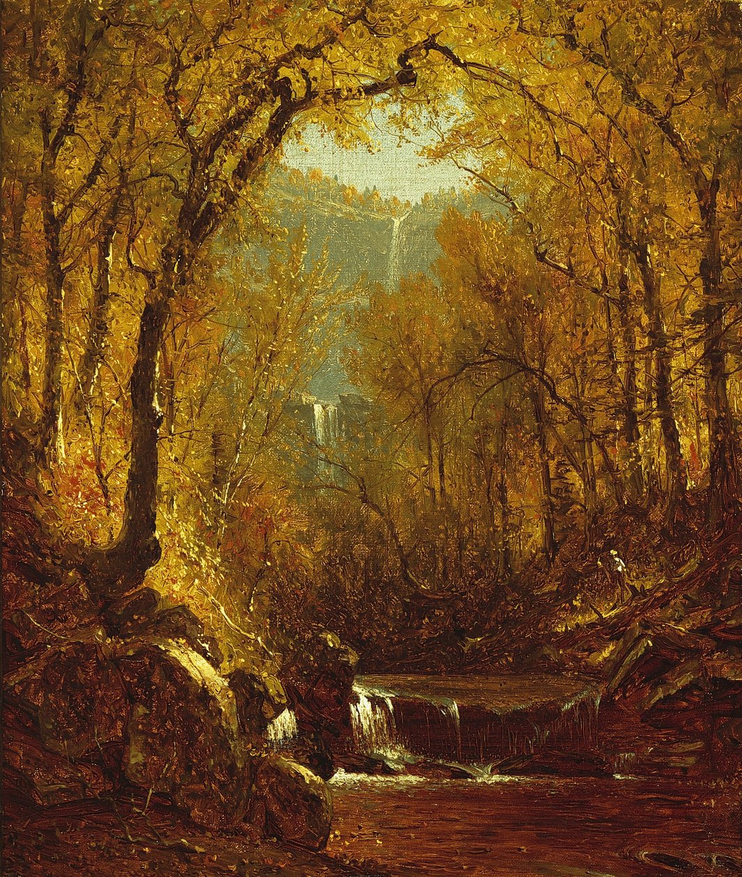 Kaaterskill Falls, 1871 von Sanford Robinson Gifford