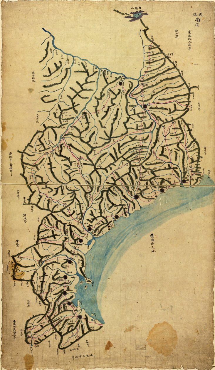 Chosŏn chido LOC 83675009-6 von Sang Gi Chŏng