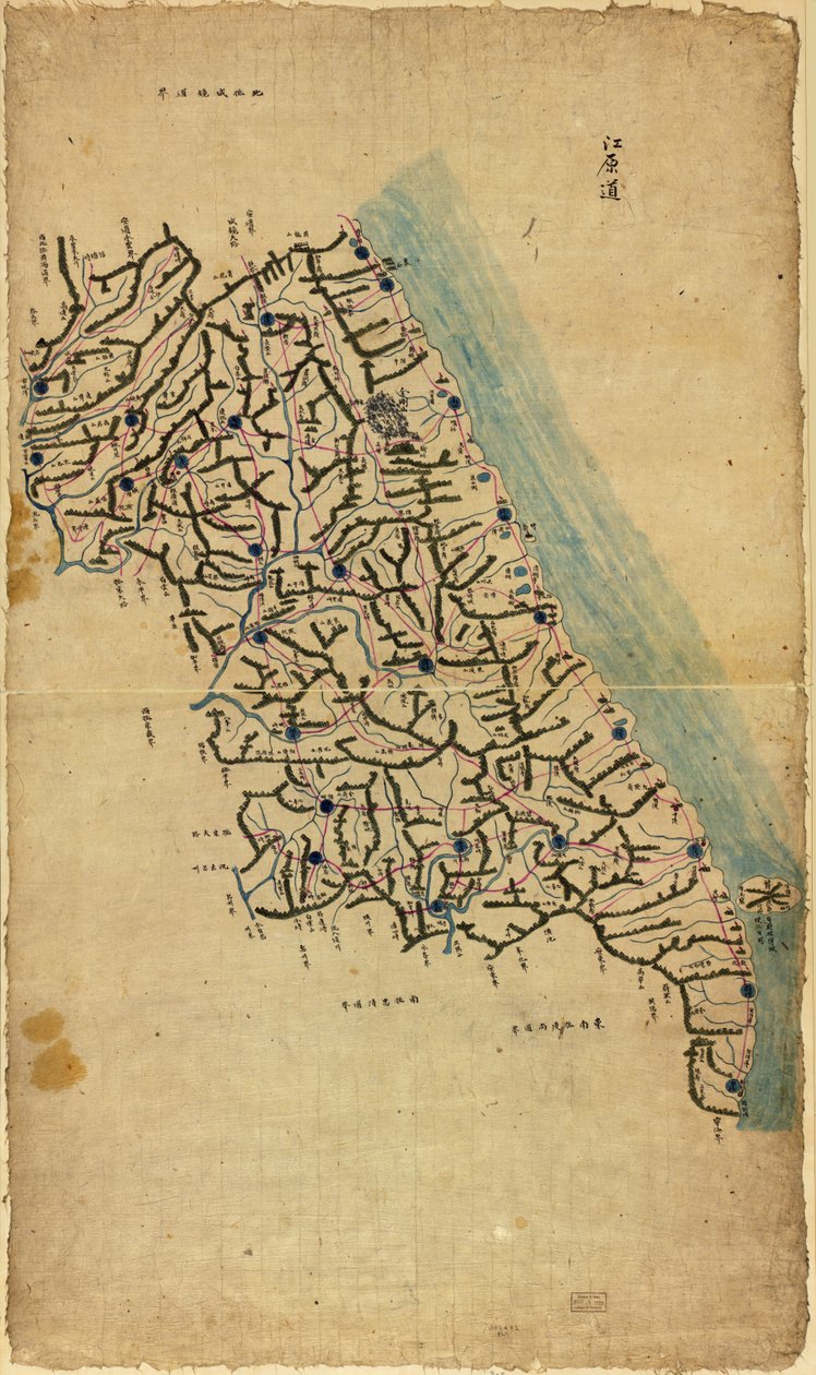 Chosŏn chido von Sang Gi Chŏng