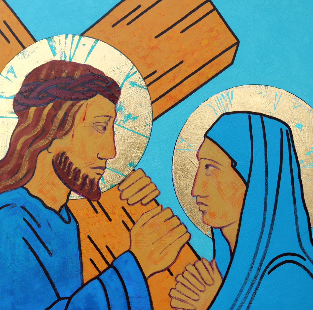 Jesus trifft seine Mutter von Sara Hayward