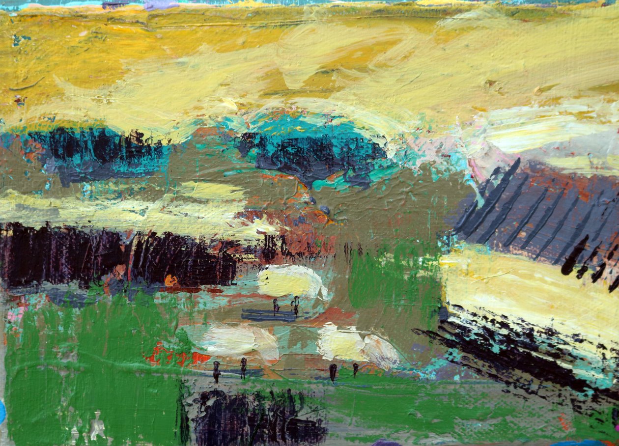 Landschaft Iona I von Sara Hayward