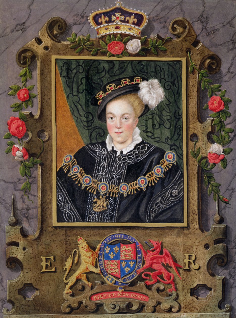 Porträt von Edward VI (1537-53) König von England, etwa 14 Jahre alt, aus 