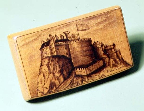 Mauchline-Schnupftabakdose, handbemalt, schottisch, 1810 von Scottish School