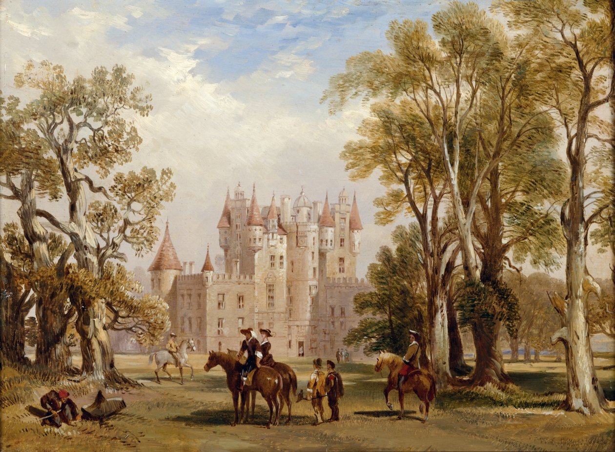 Schloss Glamis, Angus von Scottish School