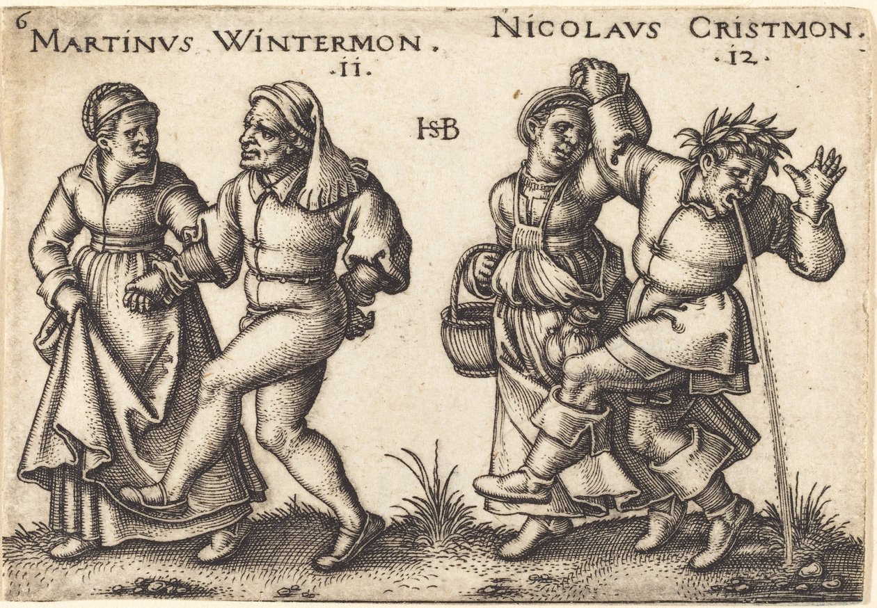 November und Dezember von Sebald Beham