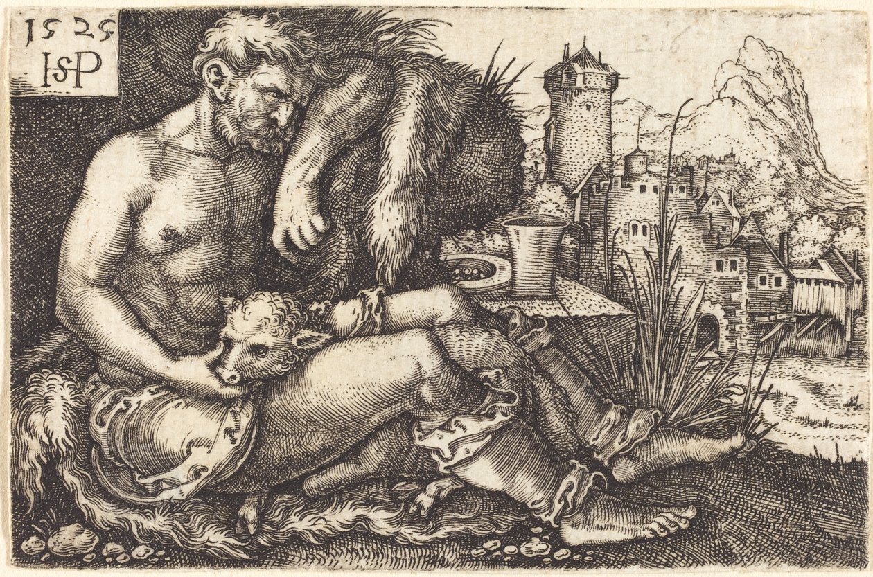 Der Schäfer von Sebald Beham