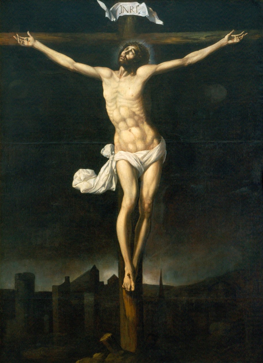 Christus am Kreuz von Sebastian Lopez de Arteaga