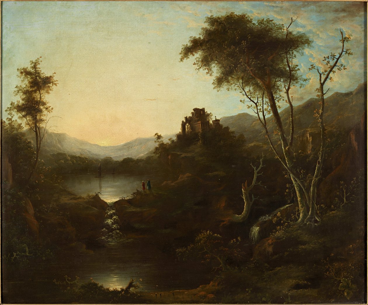 Landschaft mit Ruinen von Sebastian Pether
