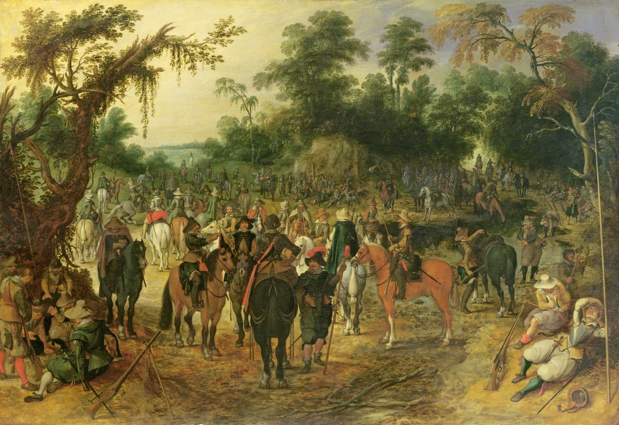 Lagerszene von Sebastian Vrancx