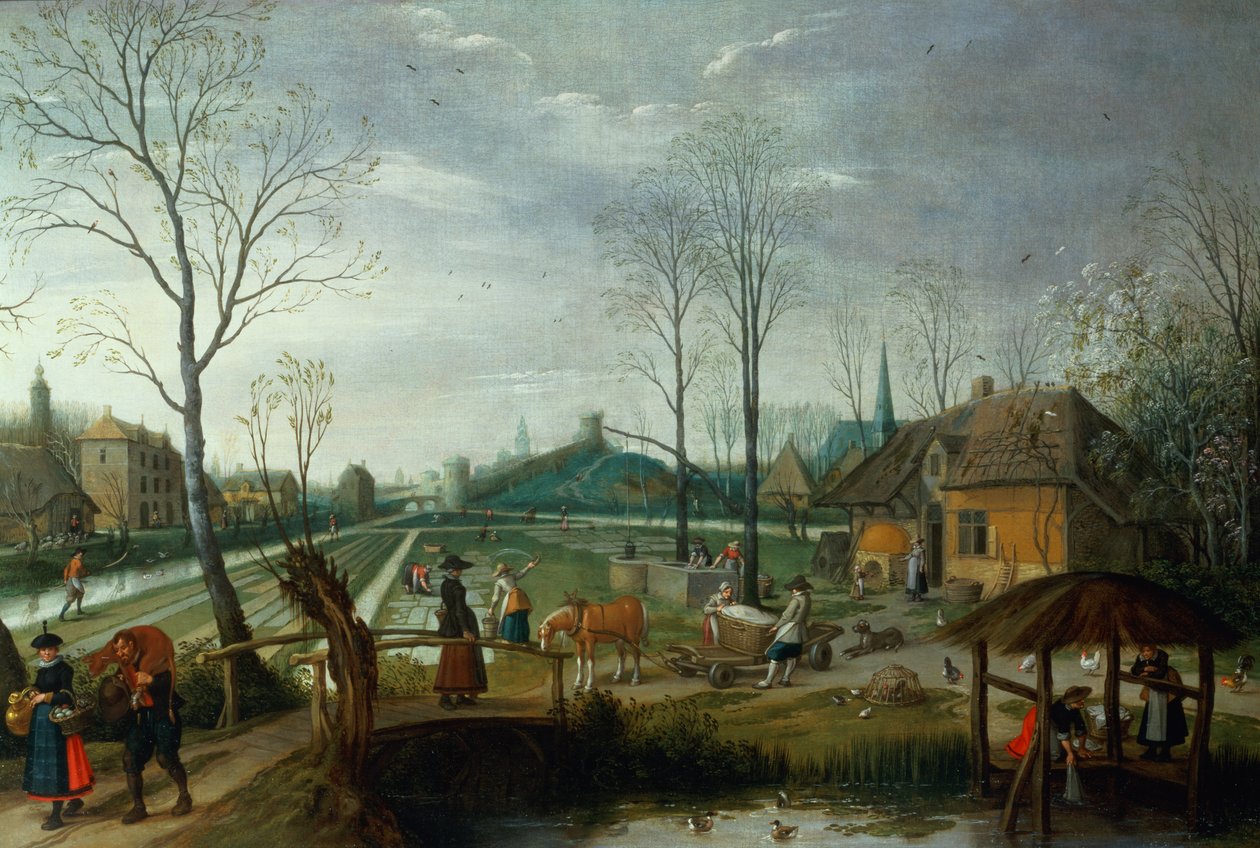 Frühling von Sebastian Vrancx
