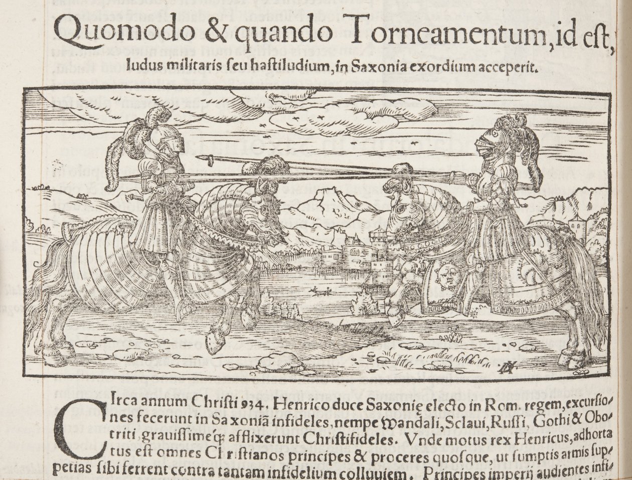 Cosmographia, Fol 744, 1544 von Sebastian Munster