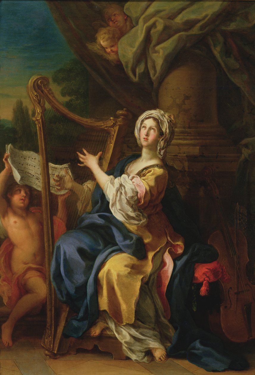 St. Cäcilia von Sebastiano Conca