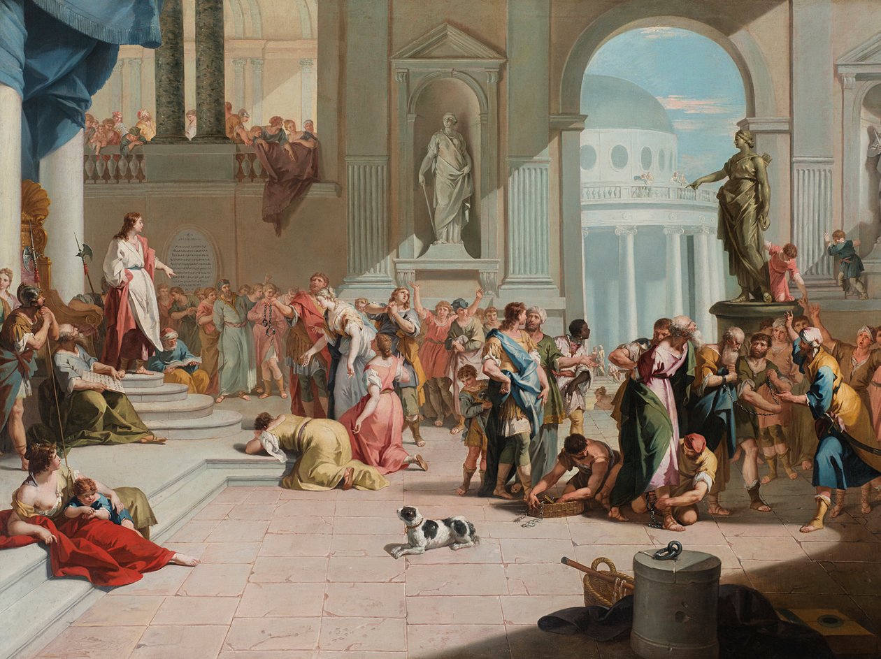 Die Befreiung der Susanna durch Daniel von Sebastiano Ricci