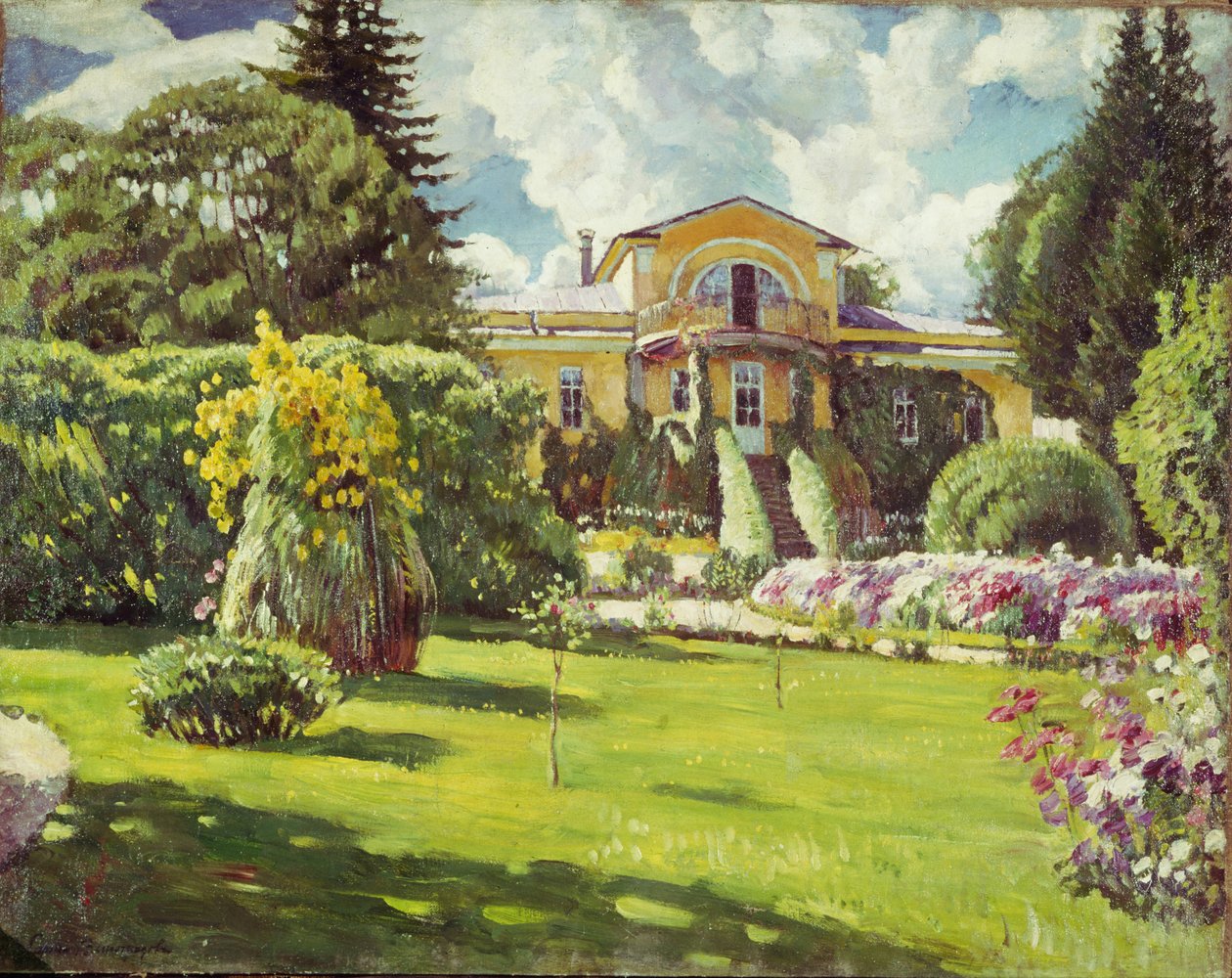 Datscha bei Moskau von Sergei Arsenevich Vinogradov