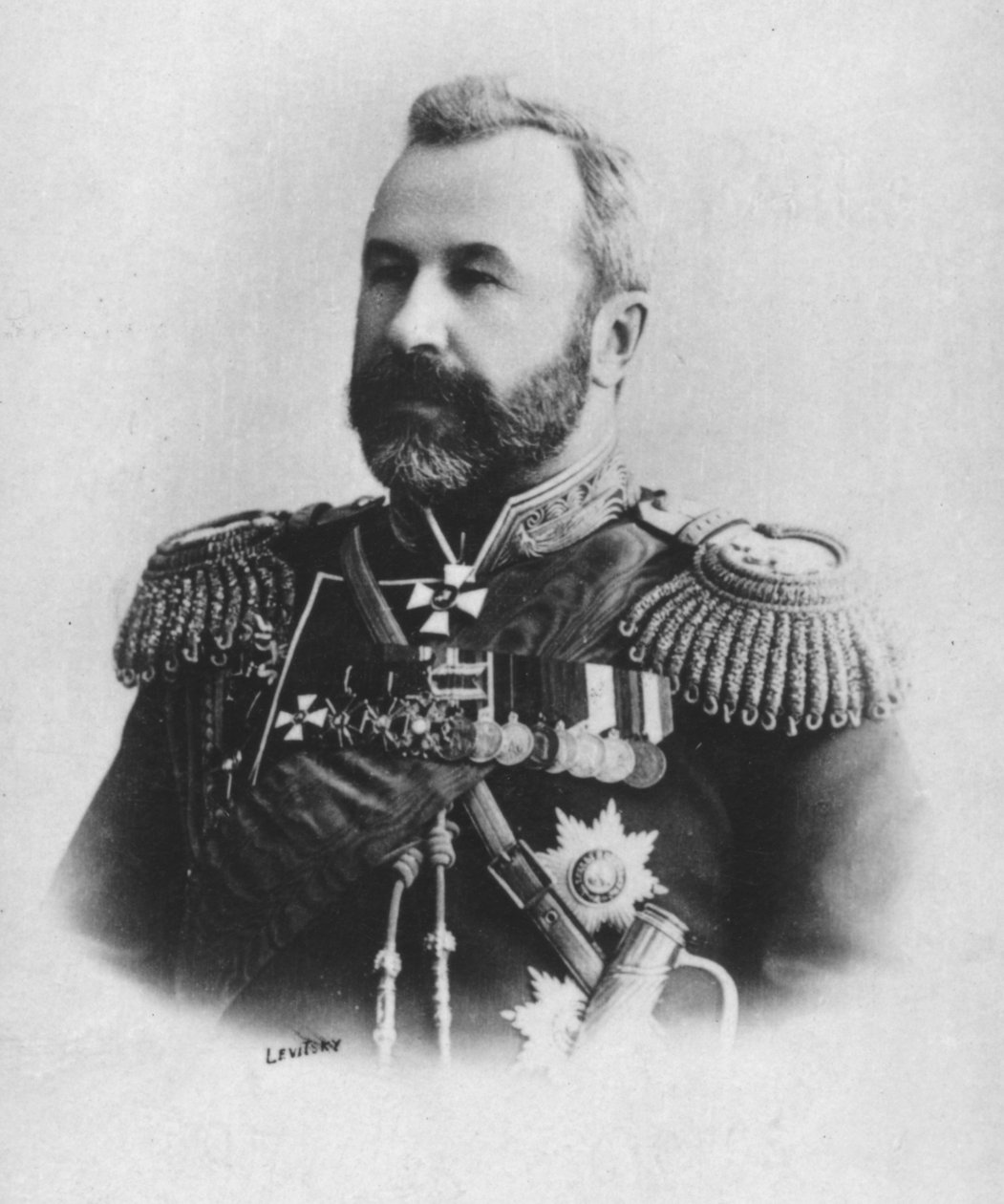 Kouropatkine, ca. 1893 von Sergei Lvovich Levitsky