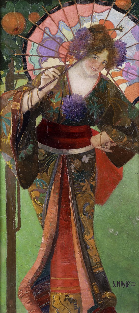 Geisha von Sergius Hruby