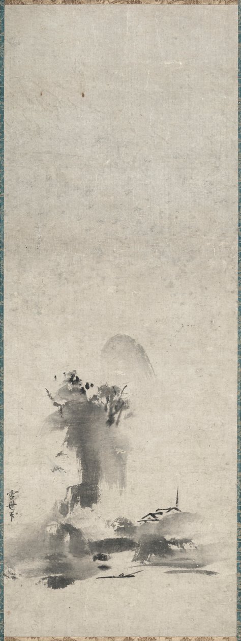Haboku, gespritzte Tintenlandschaft von Sesshû Tôyô