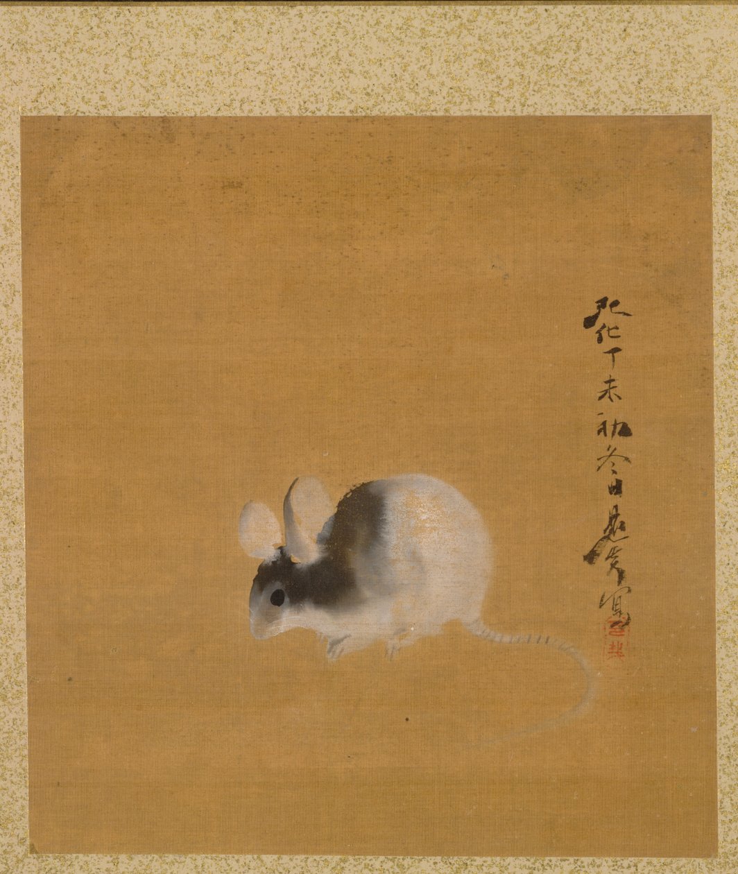 Maus aus Album der Gemälde von Shibata Zeshin
