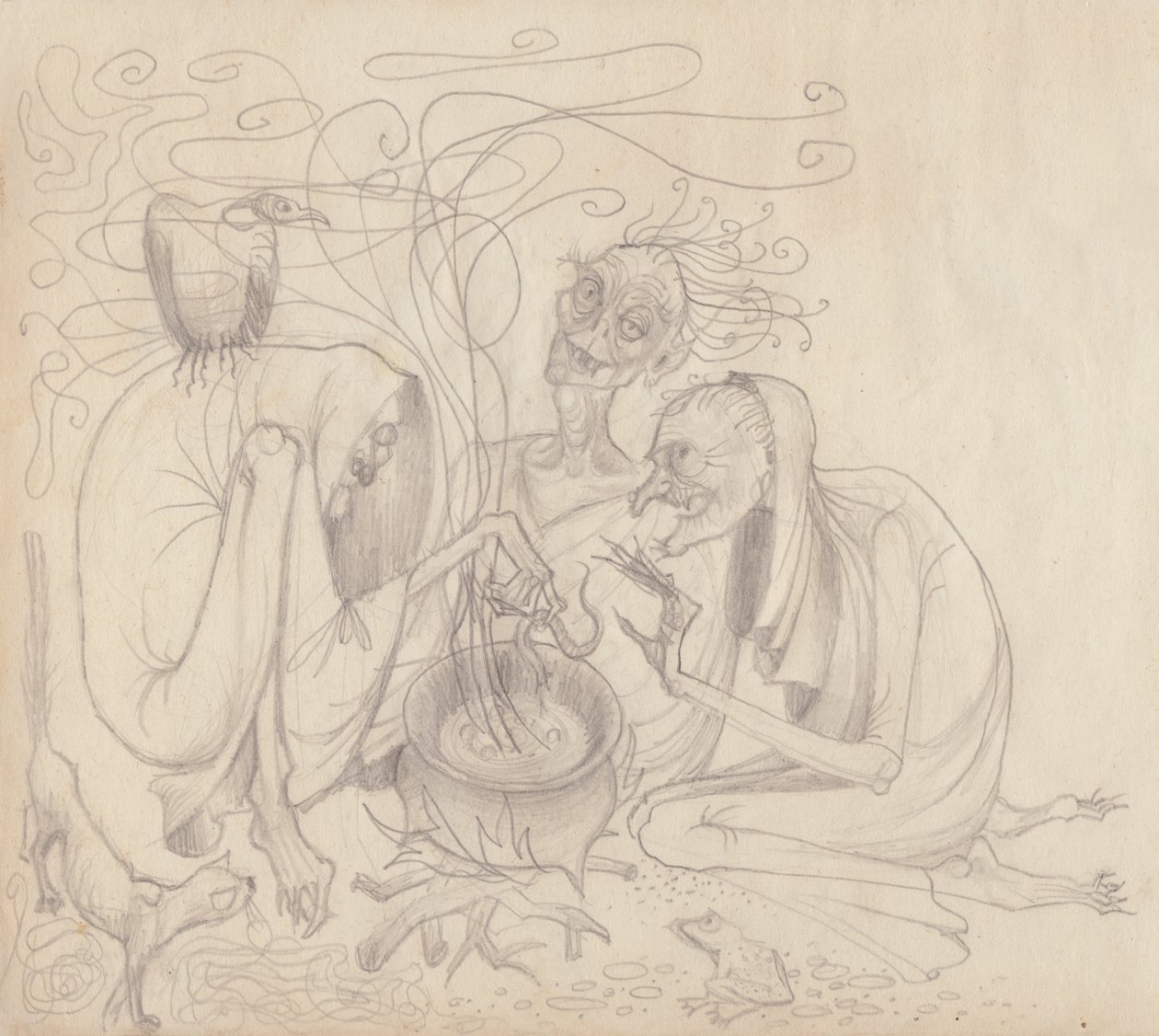 Drei Hexen von Shirley Markham