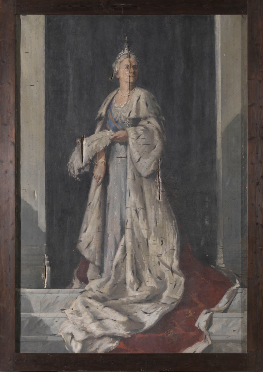 Porträt von Wilhelmina, Königin der Niederlande von Sierk Schröder