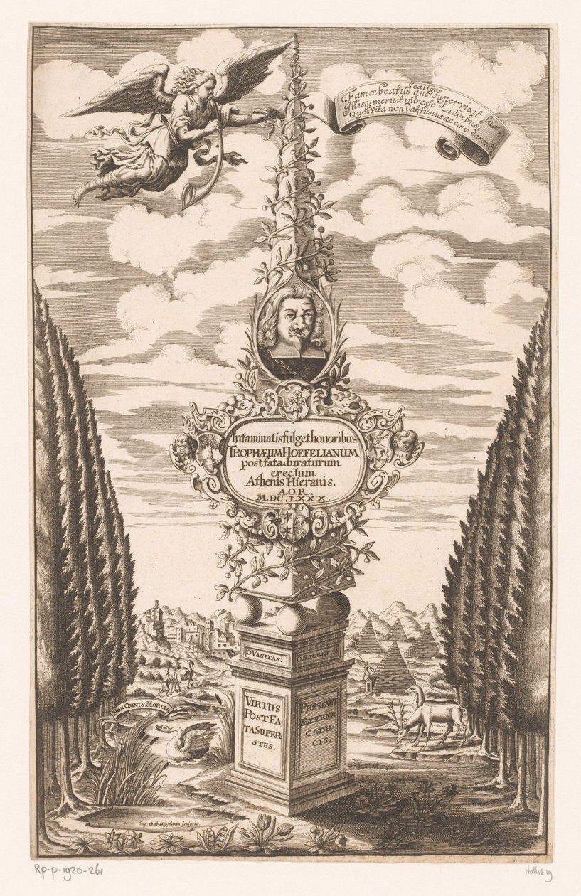 Grabdenkmal für Herrn Hoeffel von Sigmund Gabriel Hipschmann