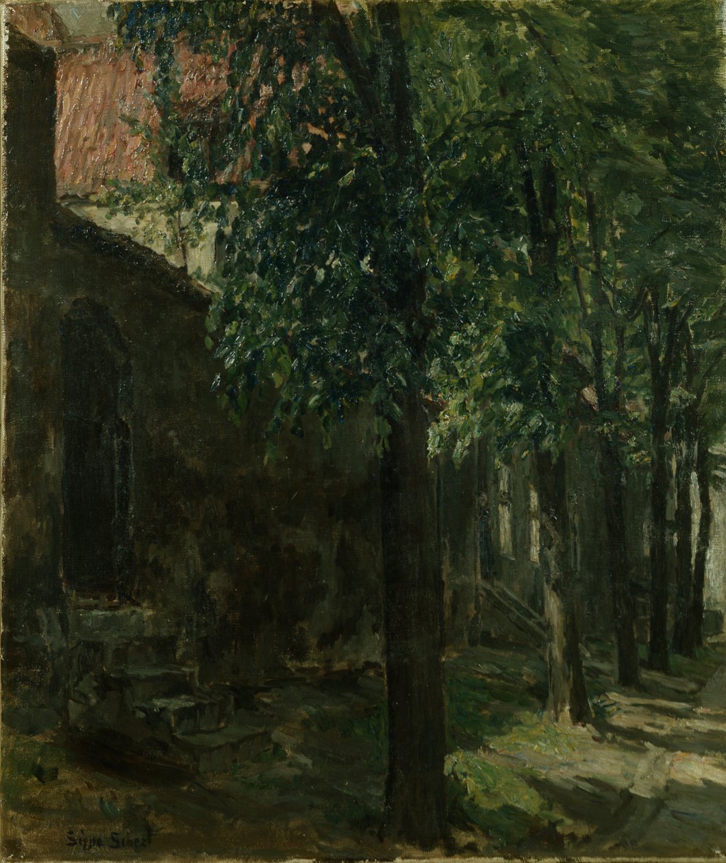 Straße in Lübeck, Deutschland von Signe Scheel