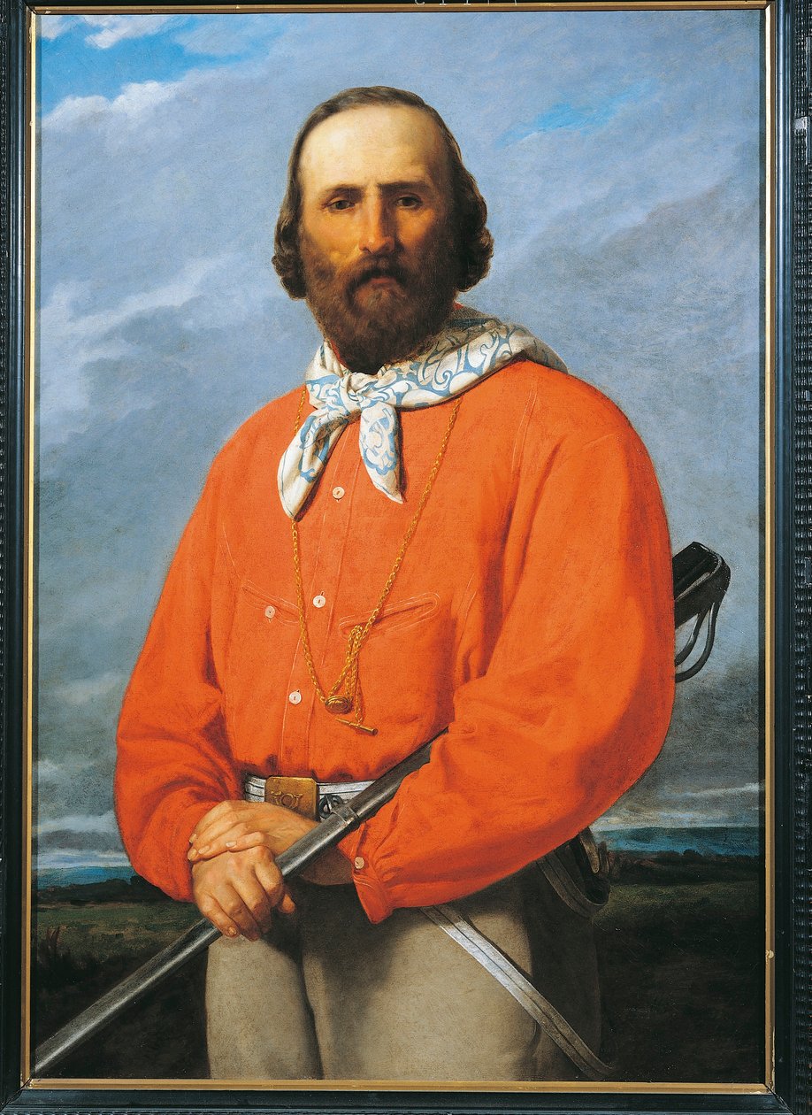 Porträt von Giuseppe Garibaldi von Silvestro Lega