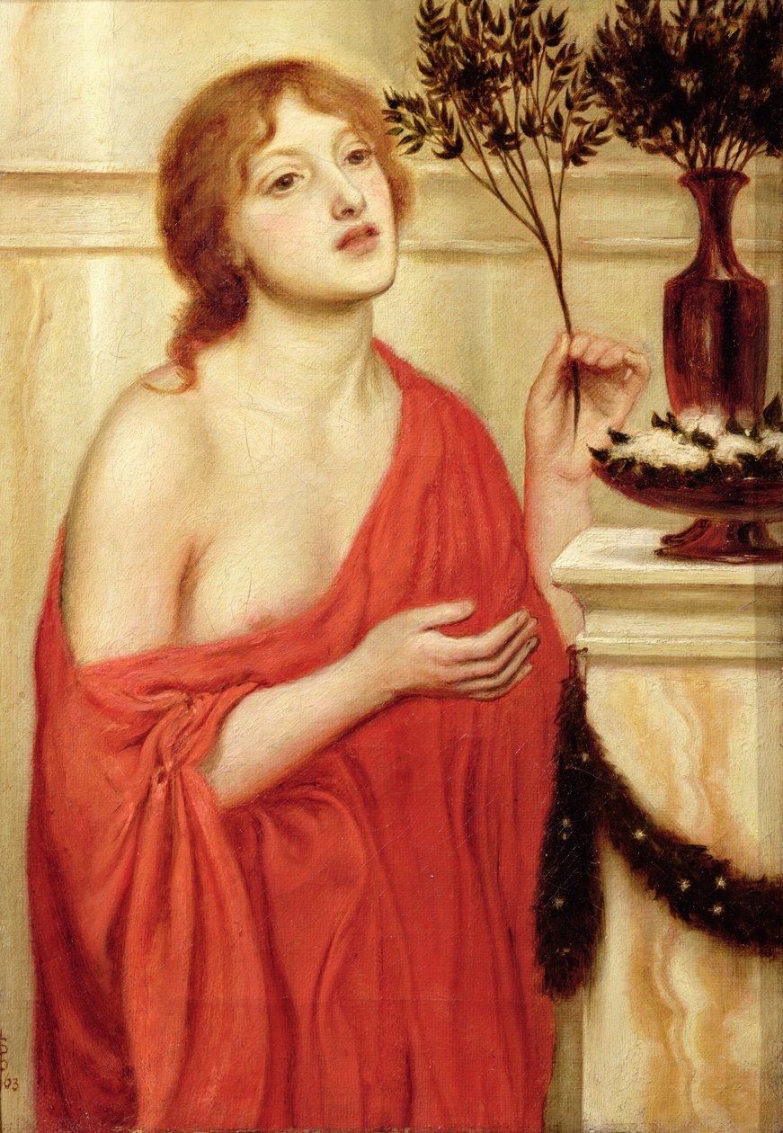 Im Tempel der Venus, 1863 von Simeon Solomon