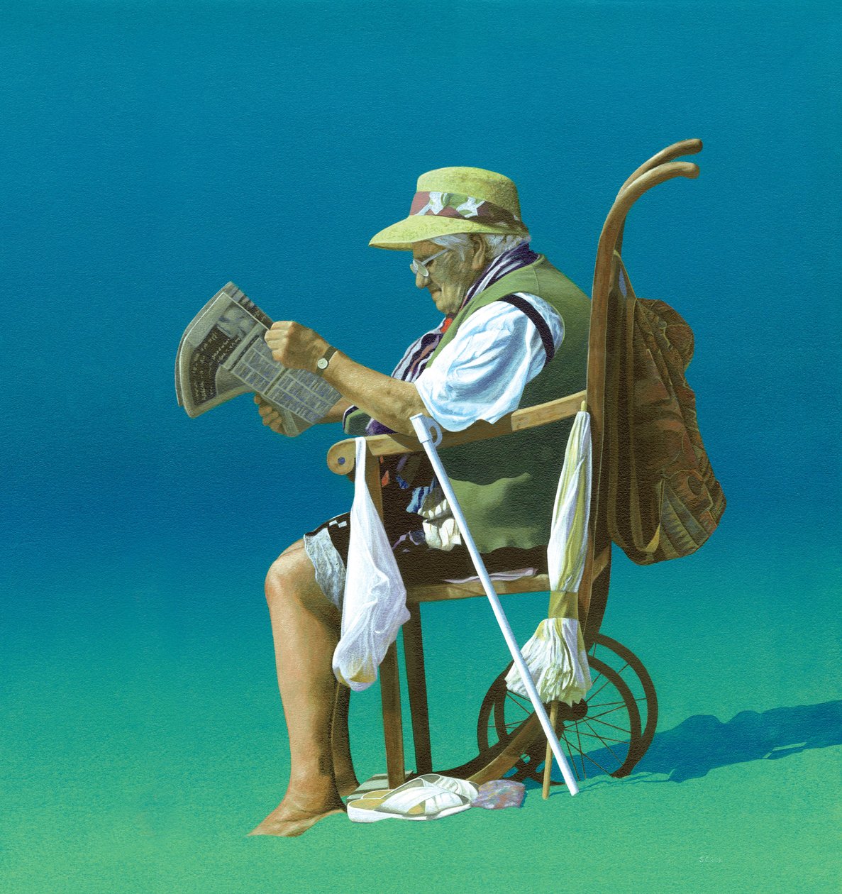 Am Strand von Simon Cook