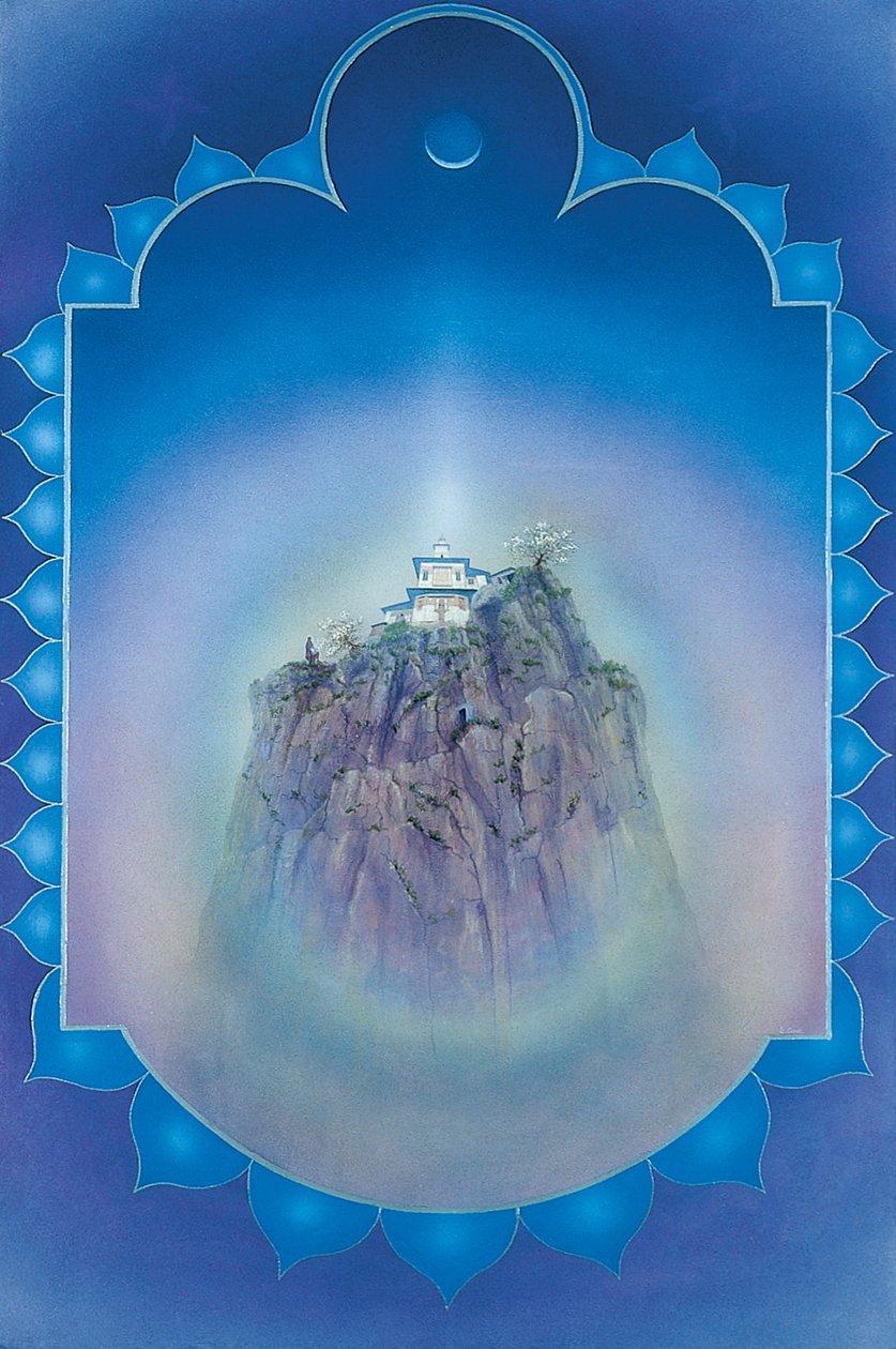 Strahlender Berg von Simon Cook
