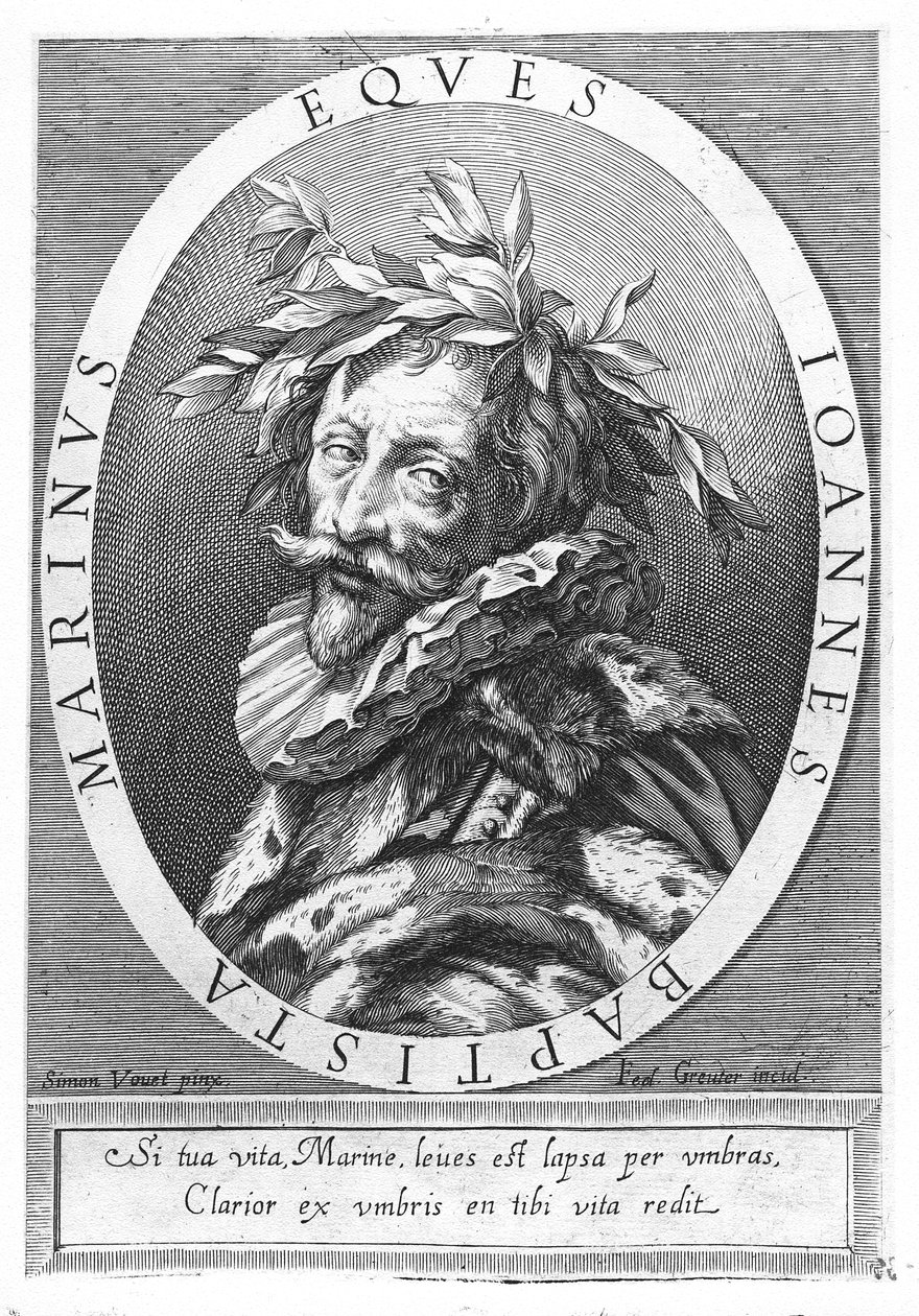 Giambattista Marino von Simon Vouet