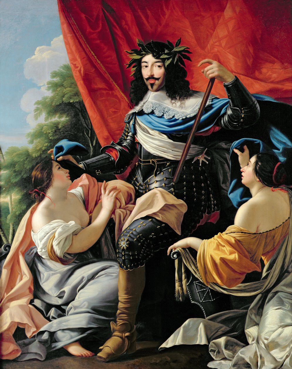 Ludwig XIII (1601-43) von Simon Vouet