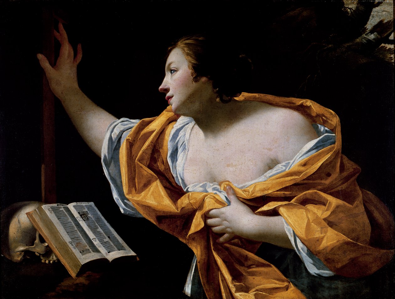 Die reuige Magdalena von Simon Vouet