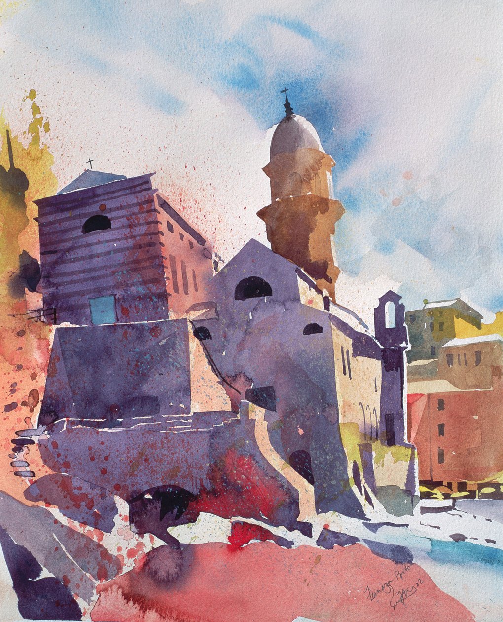 Fernazza, Porto von Simon Fletcher