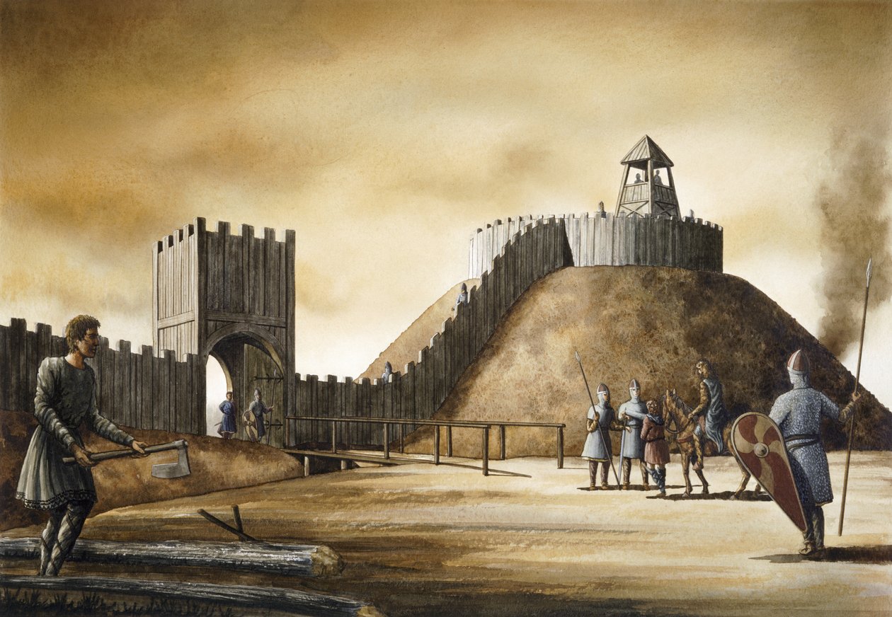 Pickering Castle von Simon Hayfield