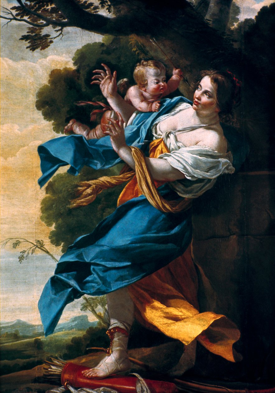 Die Liebe, die gerächt wird, 17. Jahrhundert von Simon Vouet