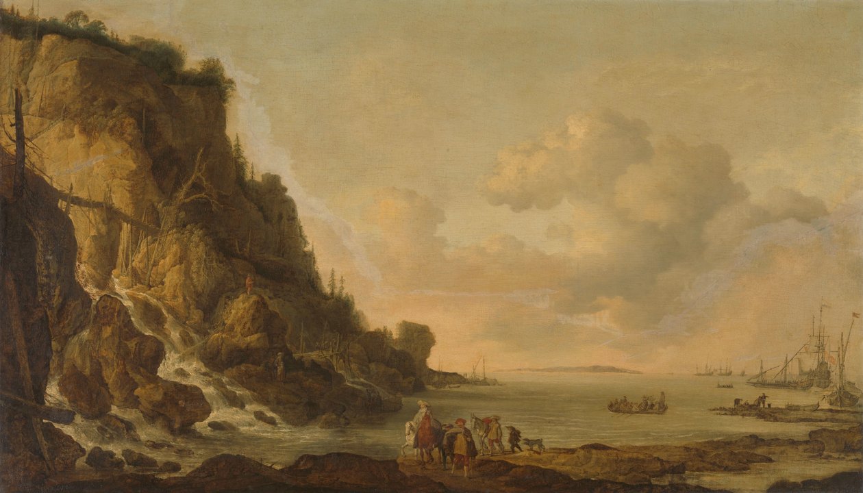 Felsige Küste von Simon de Vlieger (attributed to)