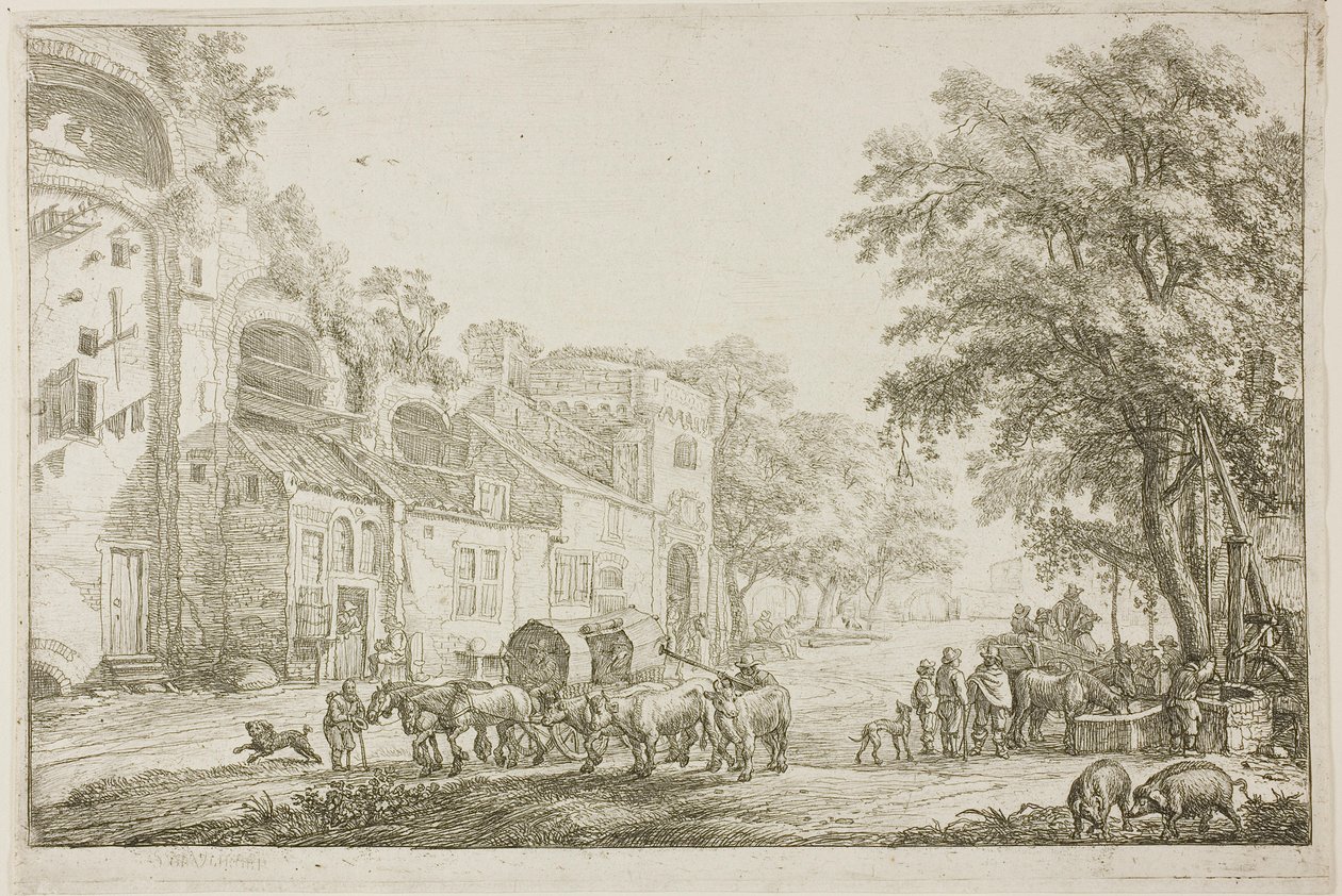 Marktstadt von Simon de Vlieger