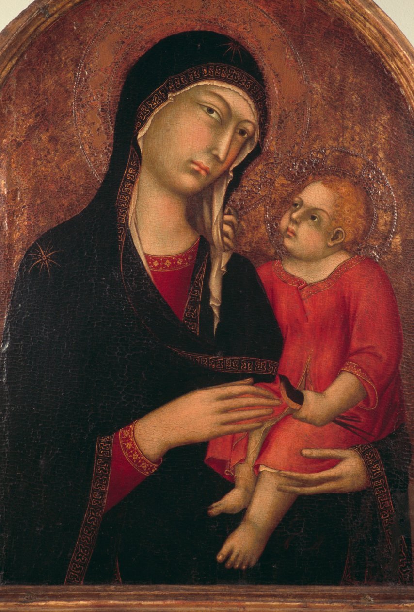 Madonna mit Kind von Simone Martini