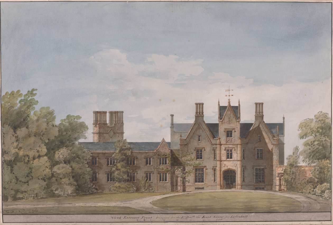 Lilleshall, Shropshire: Nord Eingang von Sir Jeffry Wyatville