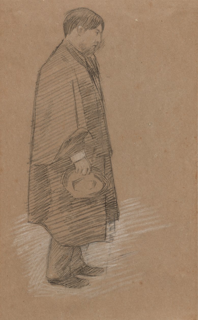 Porträt eines Charles Conder von Sir William Rothenstein