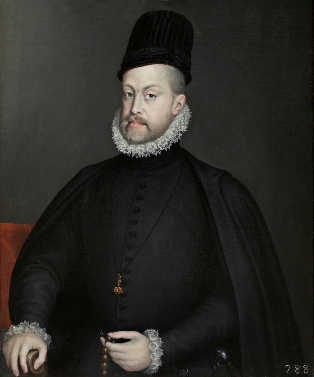 Porträt von Philipp II. von Sofonisba Anguissola